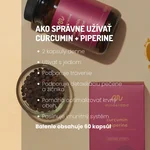 Kurkumín + Piperin